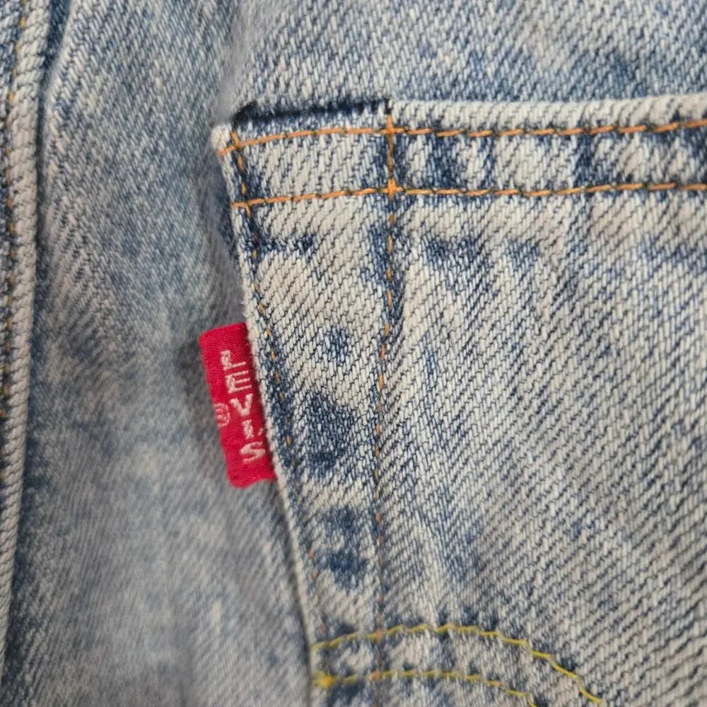 Levi's Vintage 1950's 701 Women's Jeans BIG E‎ Stone Wash Size 25 NWT - Picture 5 of 13